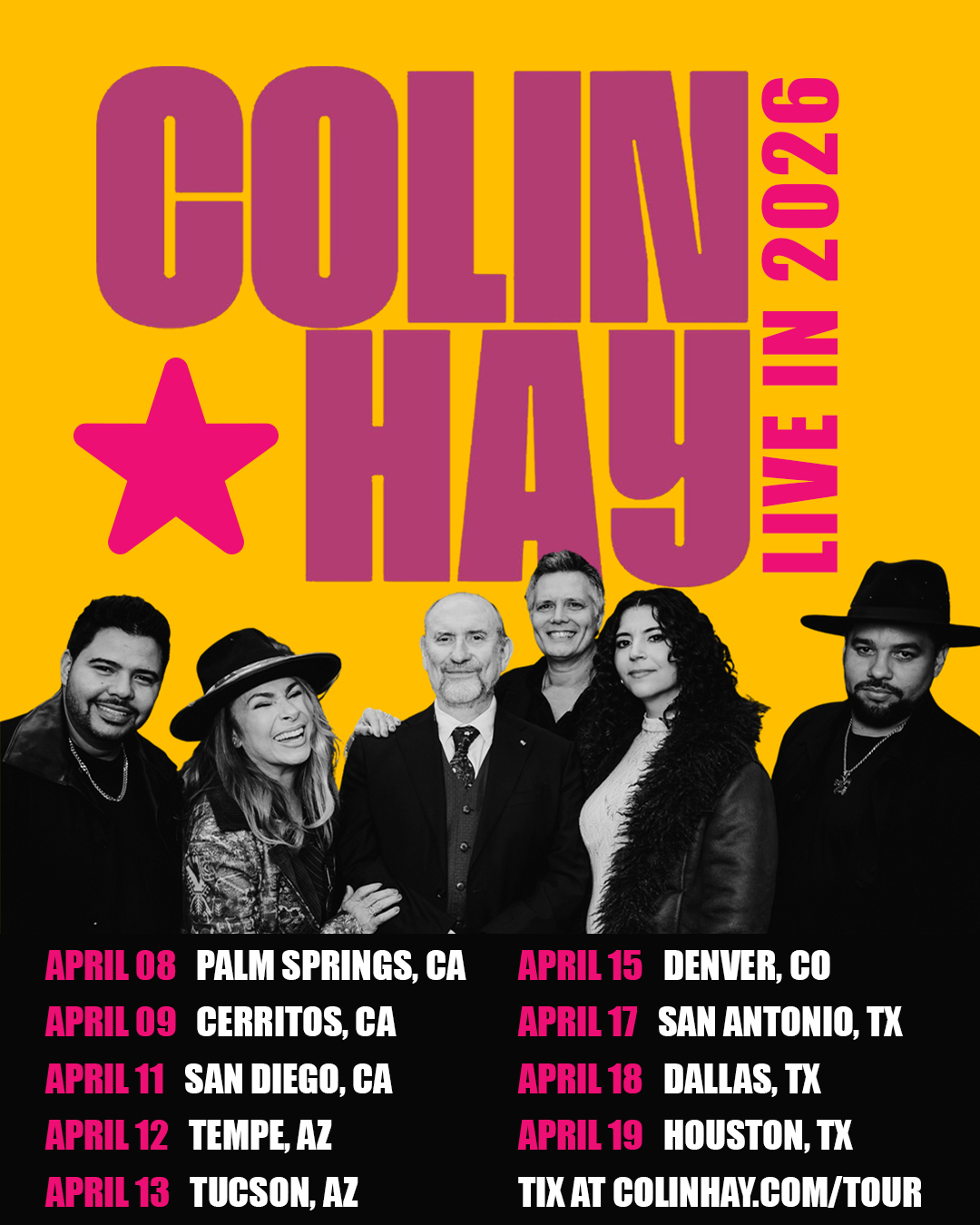 Colin Hay Band Returns Spring 2026